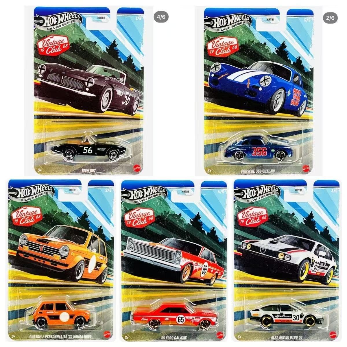 Model Kit Alfa Romeo - سيارة هوت ويلز الأصلية ريترو كلوب