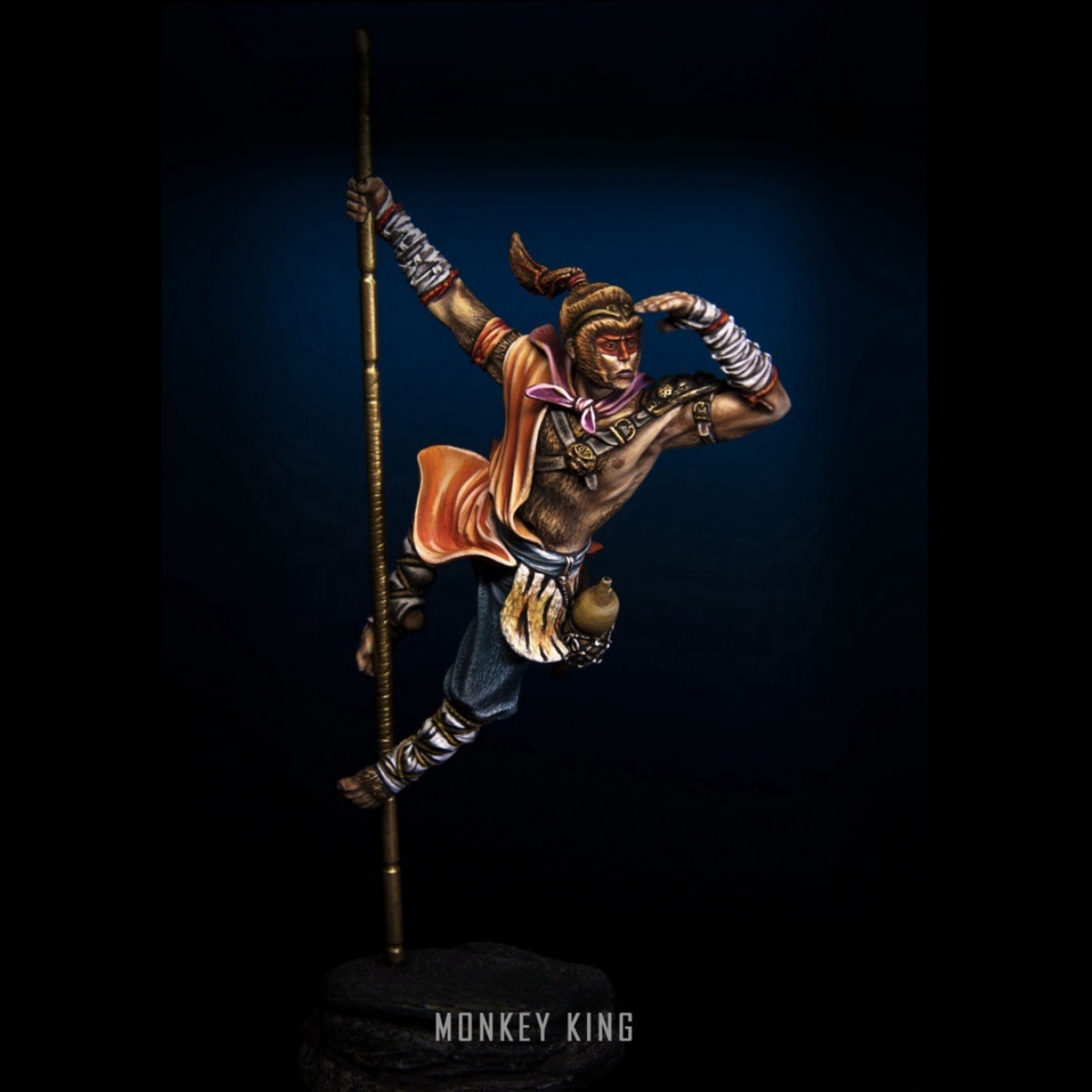 Model Kit Wukong - نموذج جندي من الراتنج GK -