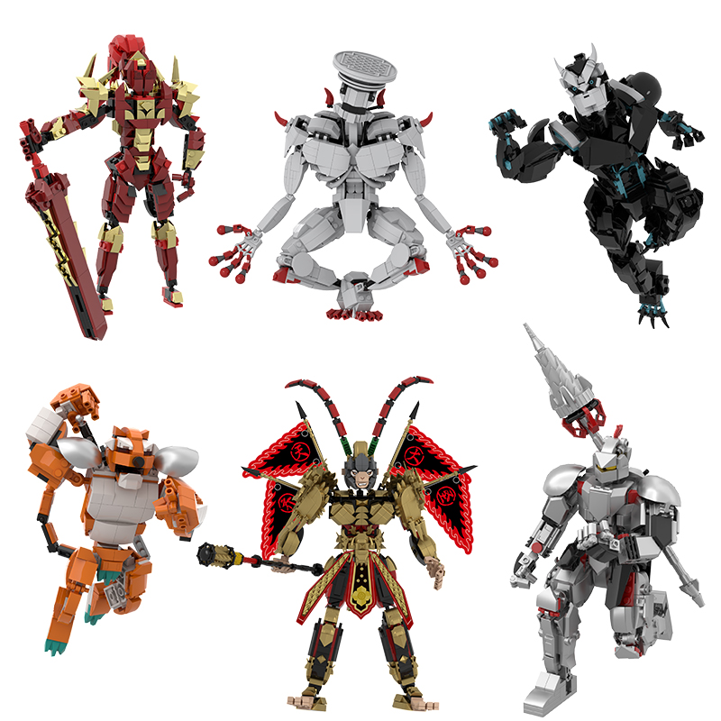 Model Kit Kaiju No 8 - سلسلة الوحش المحمولة للأطفال ، ألعاب