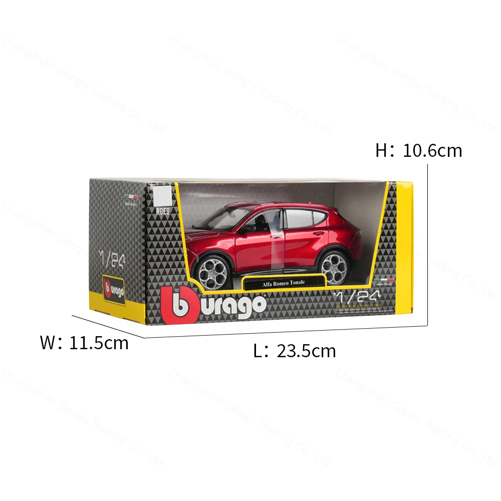 أغطية عجلات بوراغو 1:24 لسيارة - مراجعة Model Kit Alfa Romeo وسعره