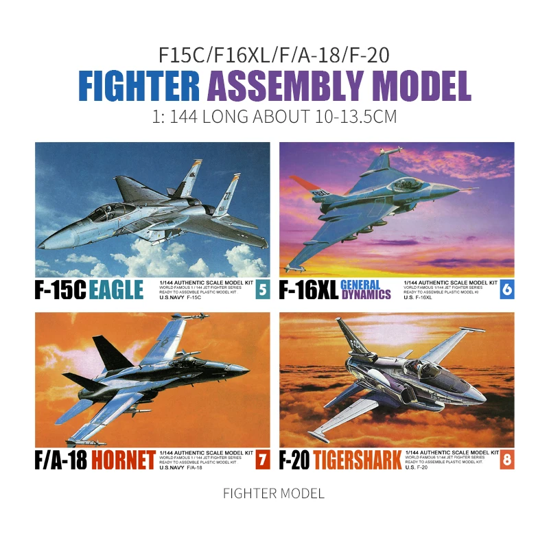 1/144 التجمع مقاتلة نموذج USA  - مراجعة Model Kit Academy وسعره