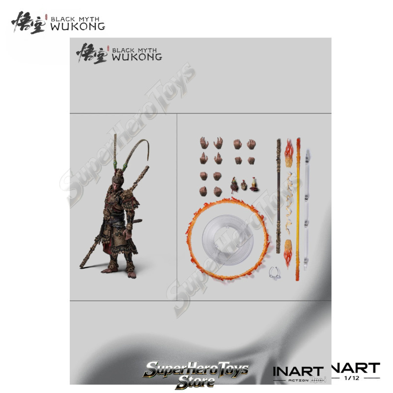 الطلب المسبق لـ INART Action B - مراجعة Model Kit Wukong وسعره
