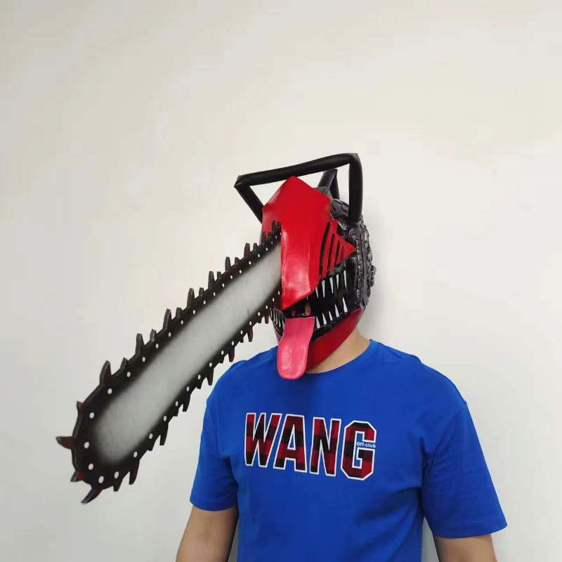 خوذة تنكرية لشخصية بوتشيتا من  - مراجعة Model Kit Chainsaw Man وسعره