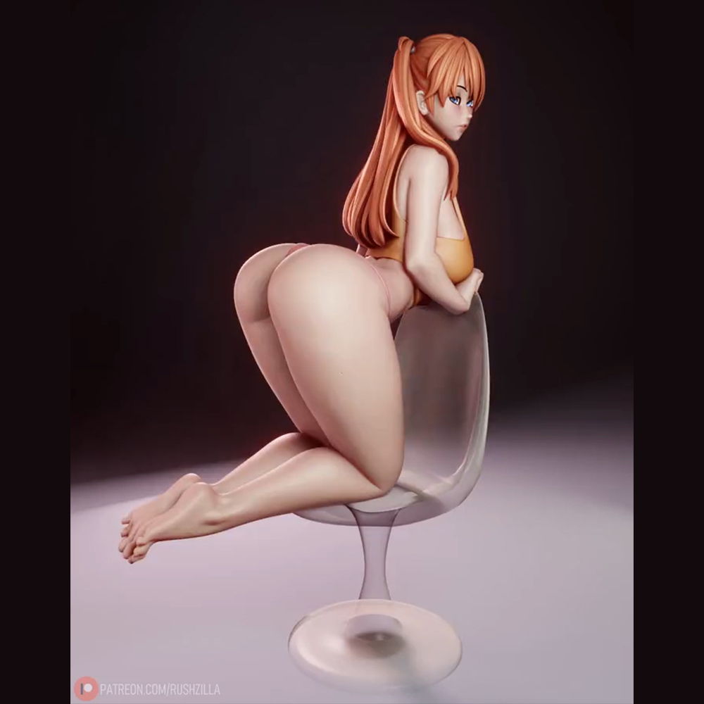 طقم نموذج شخصية راتنج Asuka ،  - مراجعة Model Kit Zza وسعره
