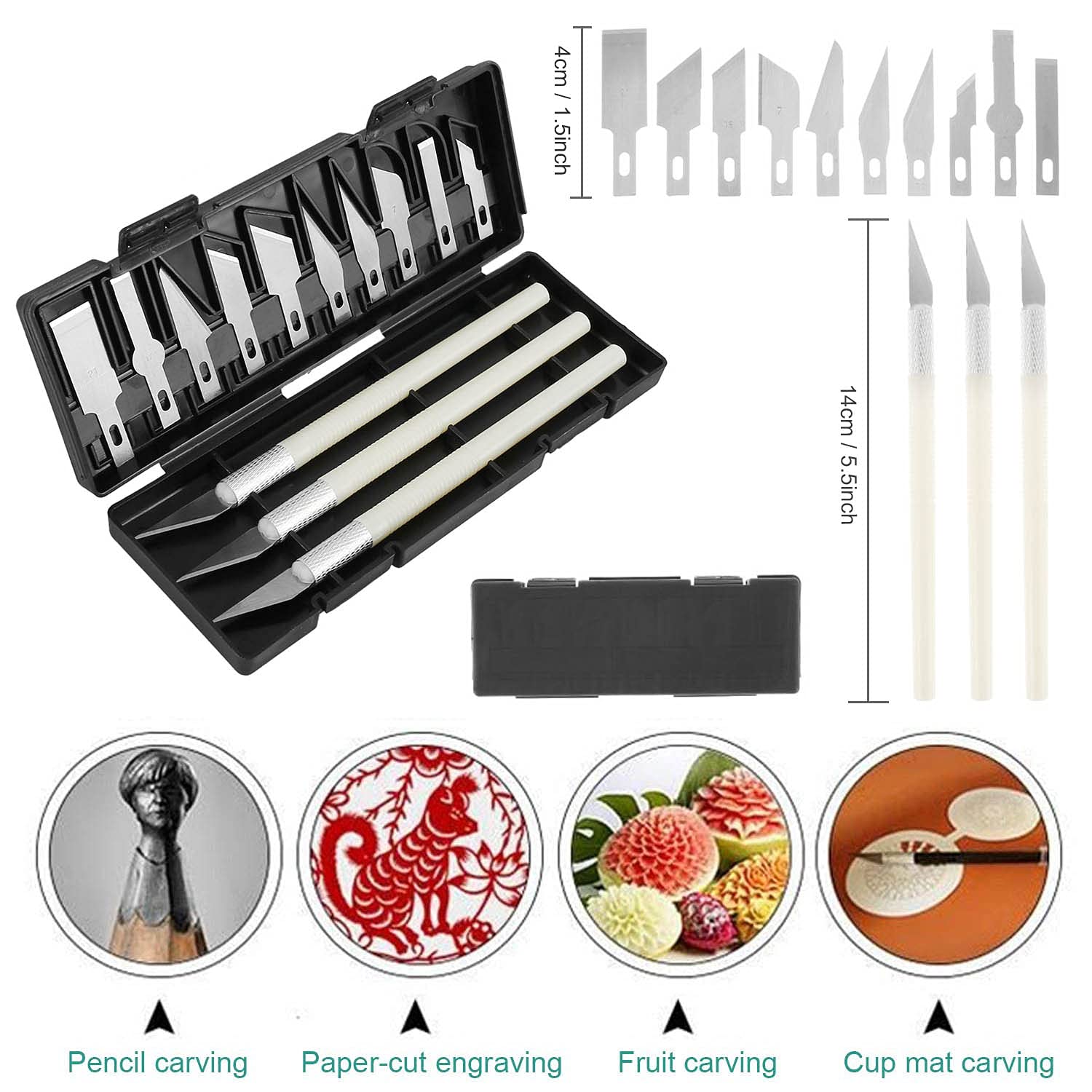 38 قطعة أدوات طحن نموذج ثلاثي  - مراجعة Model Kit Cutter وسعره
