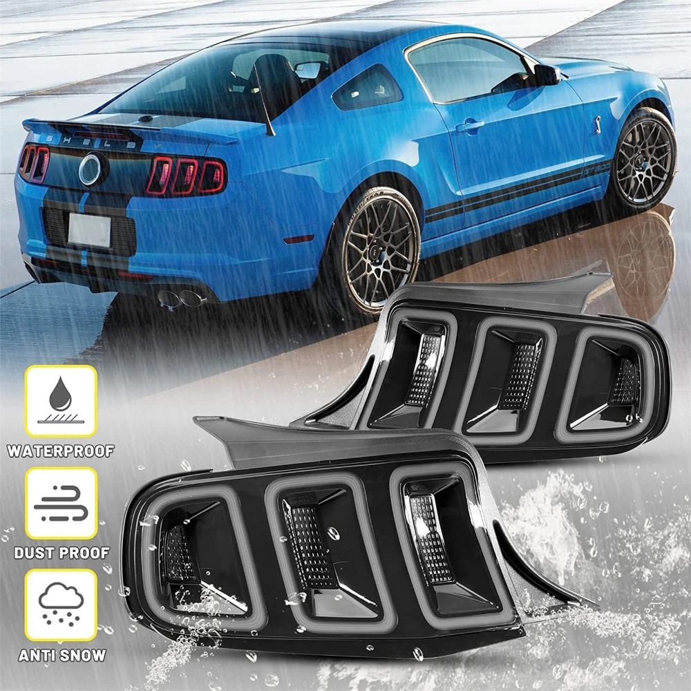 أضواء خلفية LED لفورد موستانج  - مراجعة Model Kit Mustang وسعره