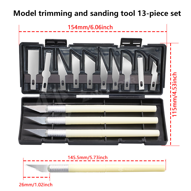 ثلاثية الأبعاد نموذج أداة تجلي - مراجعة Model Kit Cutter وسعره