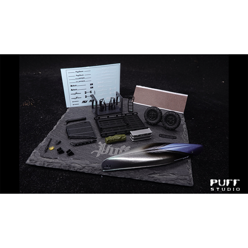 طقم قارب PuffStudio بمقياس 1/6 - مراجعة Model Kit Accessories وسعره