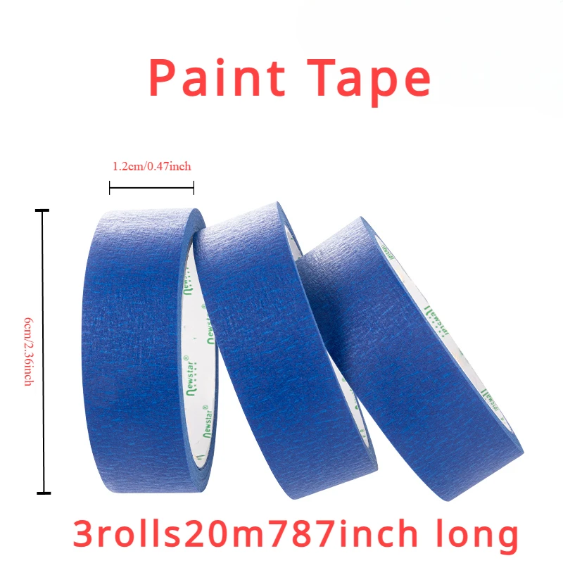 3 لفة/مجموعة شريط طلاء متعدد ا - مراجعة Model Kit Paint Remover وسعره