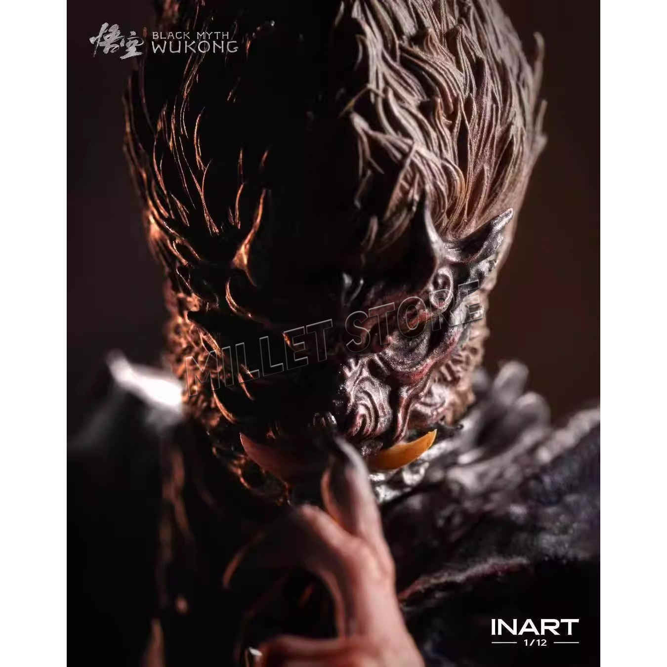 نموذج ألعاب أصلي 100% من إينار - مراجعة Model Kit Wukong وسعره
