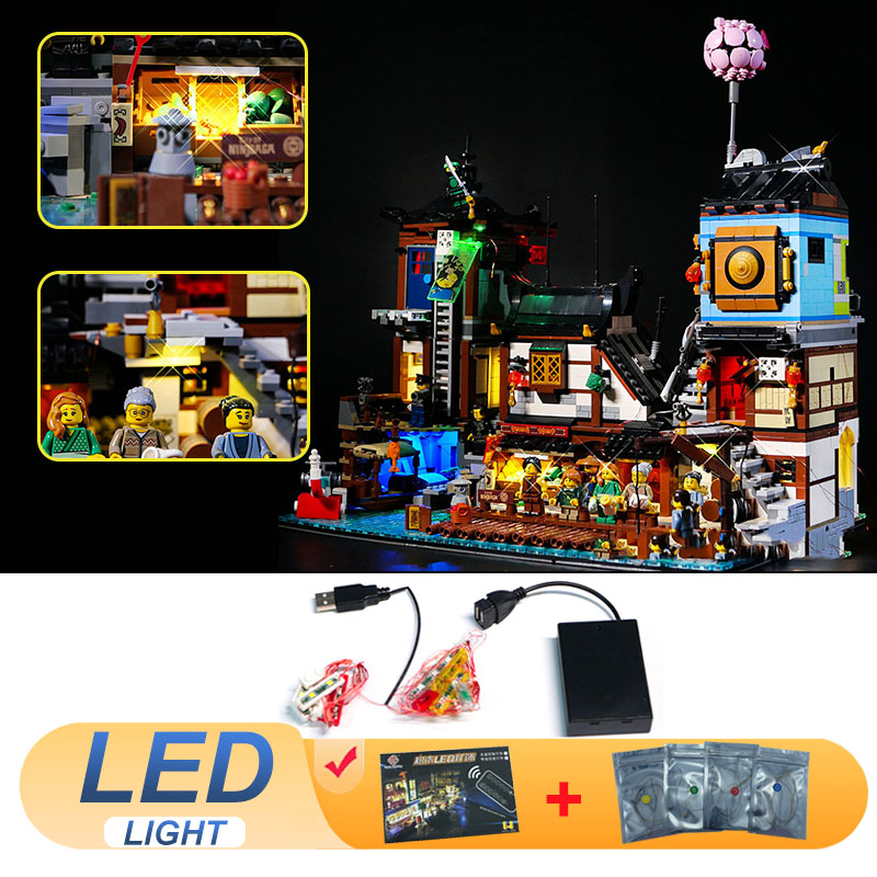 مجموعة مصابيح LED لطقم LEGO 70 - مراجعة Lego Set City وسعره