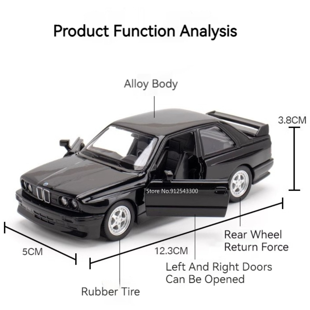 1/36 BMW M3 1987 ألعاب مصنوعة  - مراجعة Model Kit Alfa Romeo وسعره