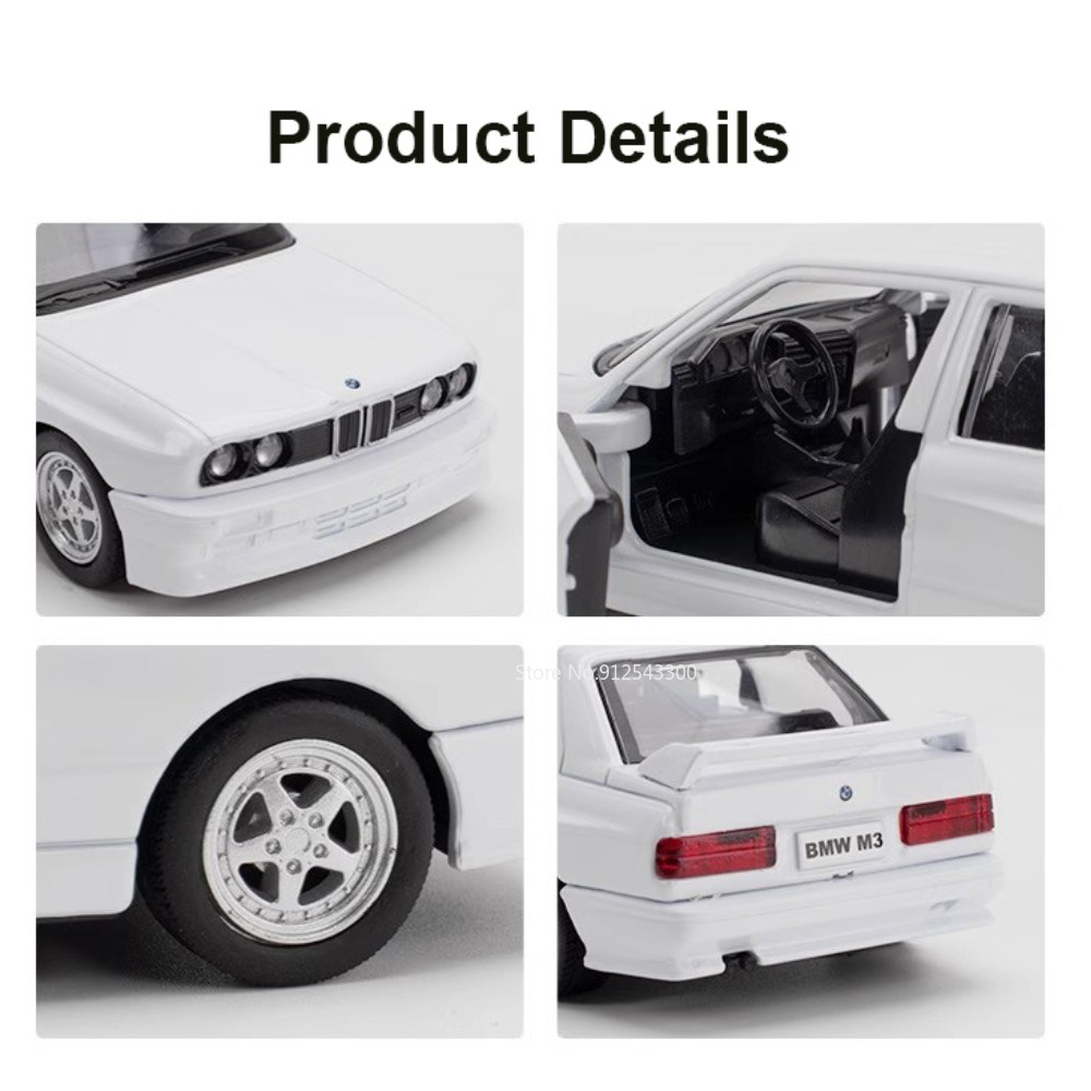 1/36 BMW M3 1987 ألعاب مصنوعة  - مراجعة Model Kit Alfa Romeo وسعره