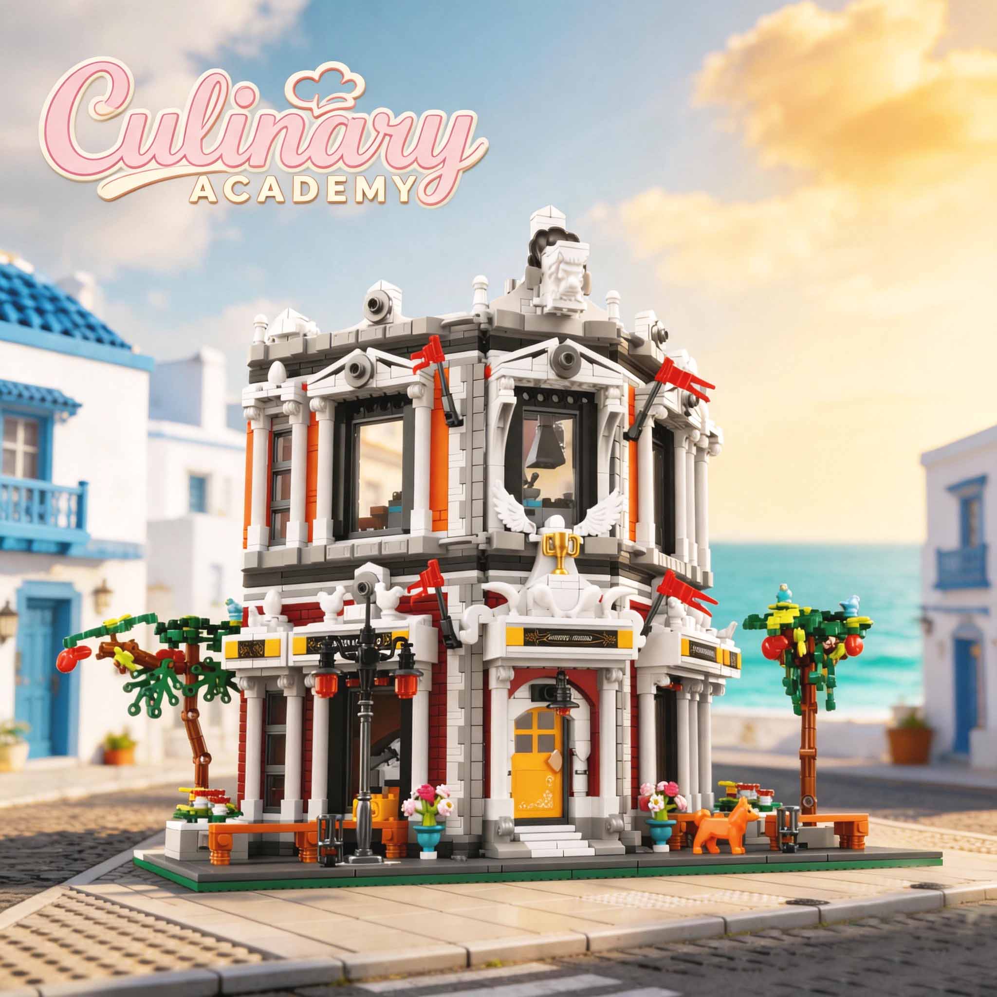 مجموعة مكعبات بناء أكاديمية ال - مراجعة Model Kit Academy وسعره