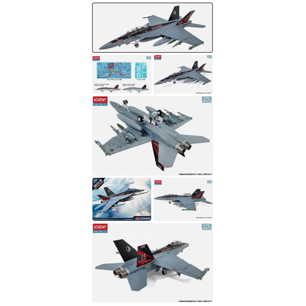 نموذج طائرة مقاتلة F-18F VFA-1 - مراجعة Model Kit Academy وسعره
