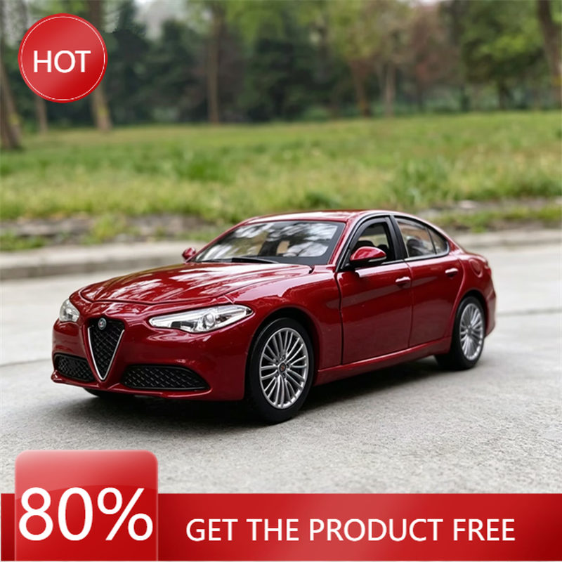 غطاء عجلات بوراغو 1:24 لسيارة  - مراجعة Model Kit Alfa Romeo وسعره